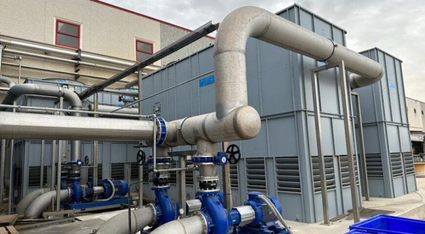 Evaporative Cooling in Large-Scale Food Processing Plants