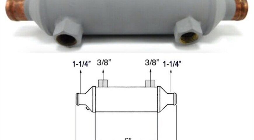 Marine Transmission Oil Cooler